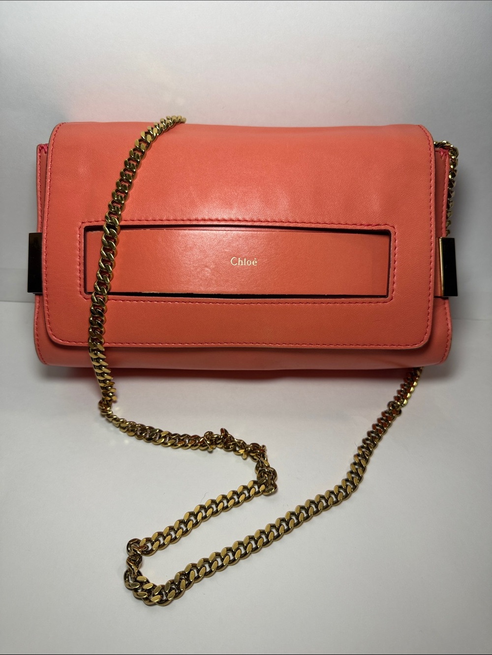 Chloé Coral Leather Crossbody Bag - Picture 4 of 17